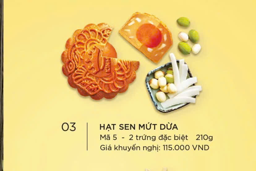hạt sen mứt dừa